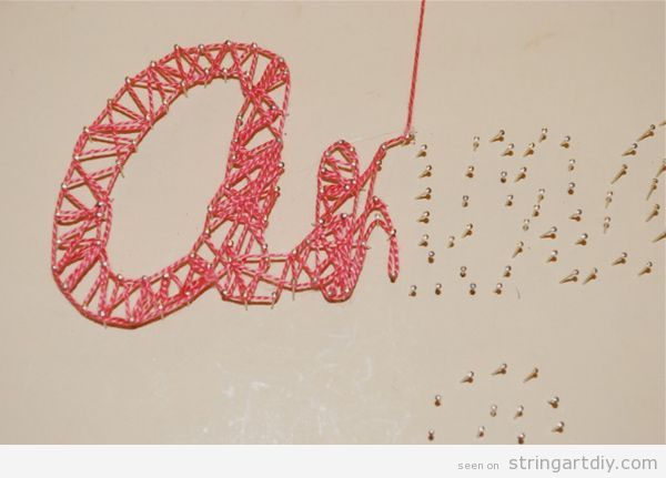 Name Archives String Art Diystring Art Diy