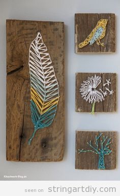string-art-diy-feather-dandelion-bird-tree