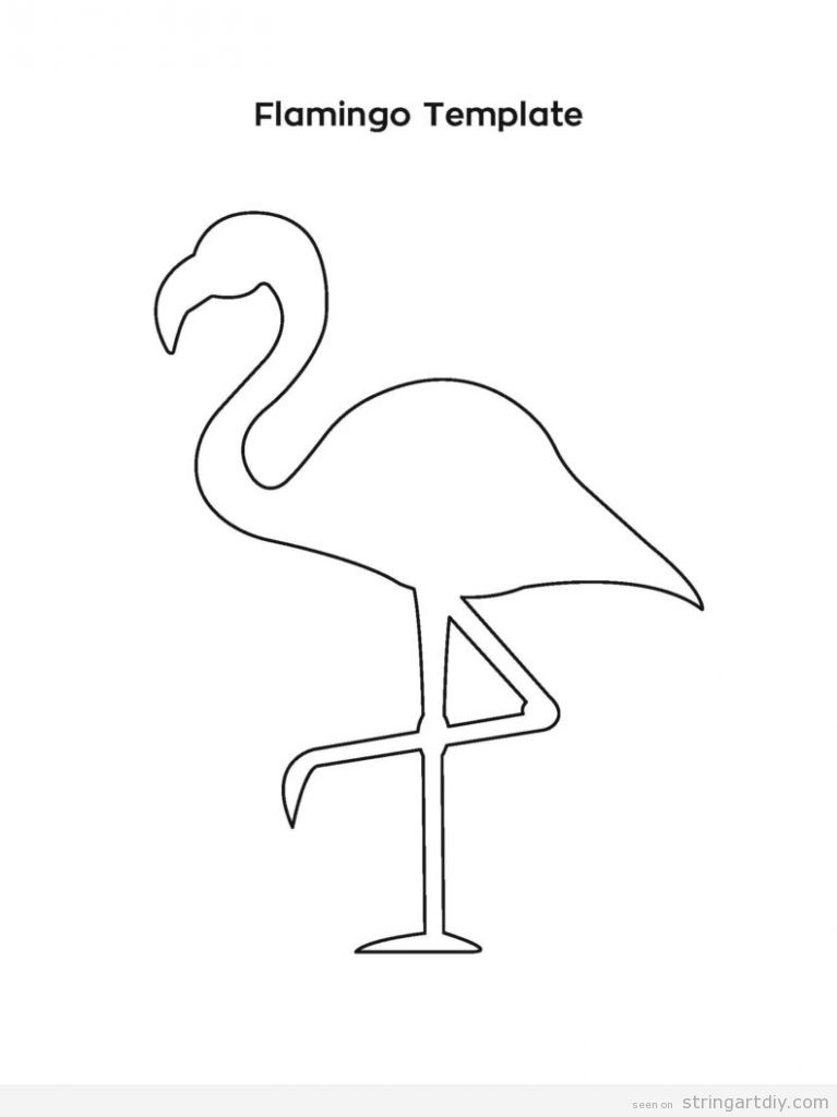 Free flamingo pattern