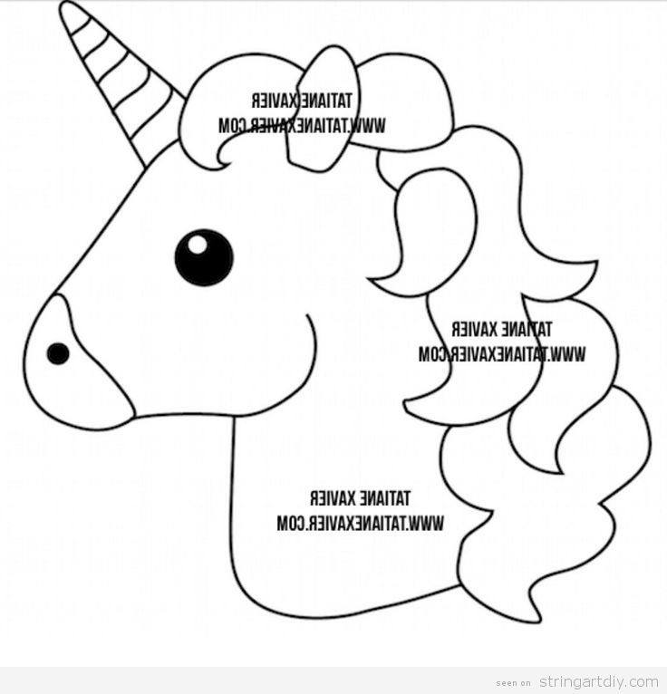 Unicorn free template