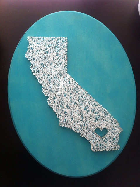 California State String Art