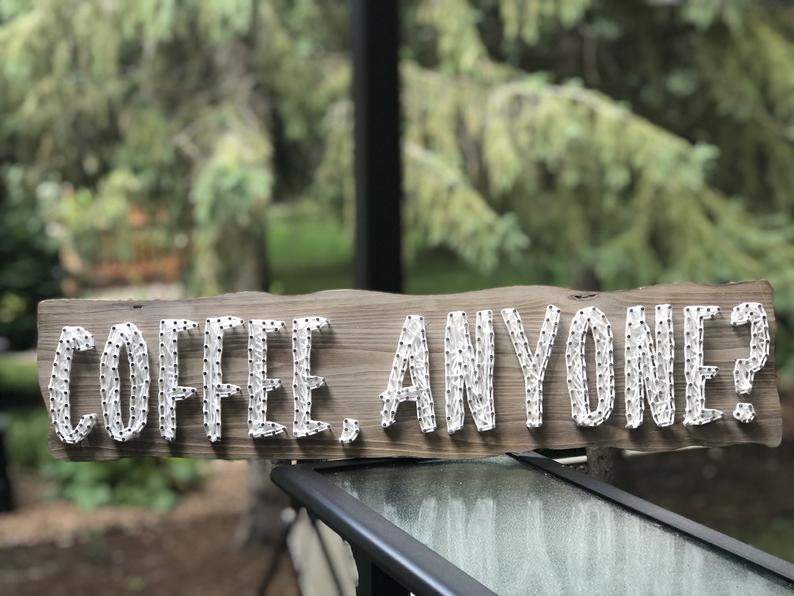 String Art Coffee, anyone?