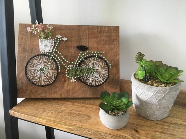 Tips to improve String Art pictures, put on a shelf