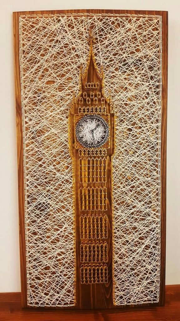 Big Ben String Art