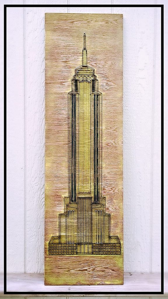 Empire State String Art