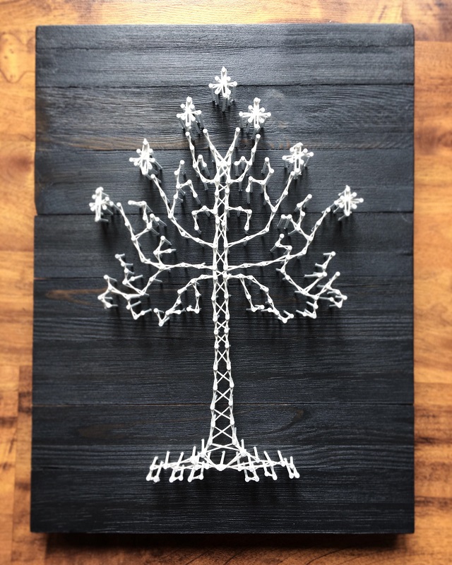 Three of Gondor String Art